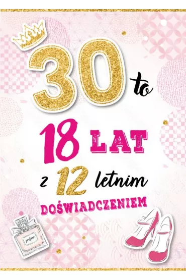 Armin Style Karnet Urodziny 30