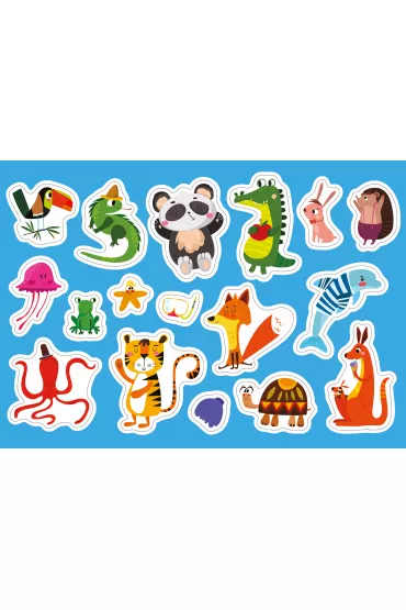 Puzzle 250 el. Kids World Map Interdruk