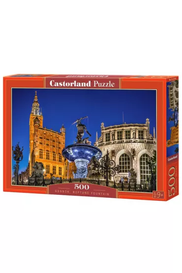 Puzzle 500 el. Gda�sk - Fontanna Neptuna B-52936 Castorland