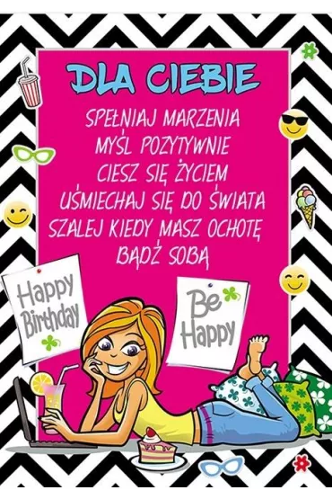 Stamp Karnet Young B6 + koperta nr 024 Urodziny