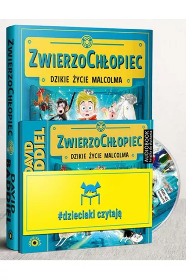 Pakiet ZwierzoCh�opiec. Dzikie �ycie Malcolma + CD - David Baddiel