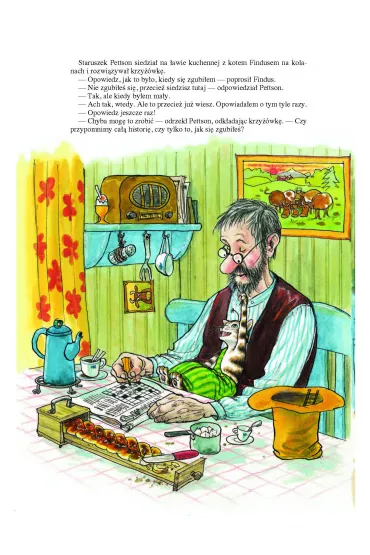 Kiedy ma�y Findus si� zgubi�. Pettson i Findus - Sven Nordqvist, Barbara  Ho�derna
