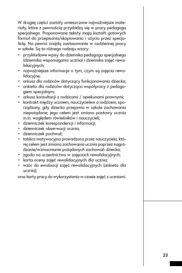 Niezb�dnik pedagoga specjalnego. Materia�y dla nauczyciela wsp�organizuj�cego kszta�cenie specjalne w szkole og�lnodost�pnej lub z oddzia�ami integracyjnymi - Paulina Zaj�c