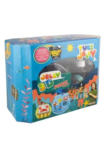 Tubi Jelly 8 kolor�w + akwarium - Piraci Tuban