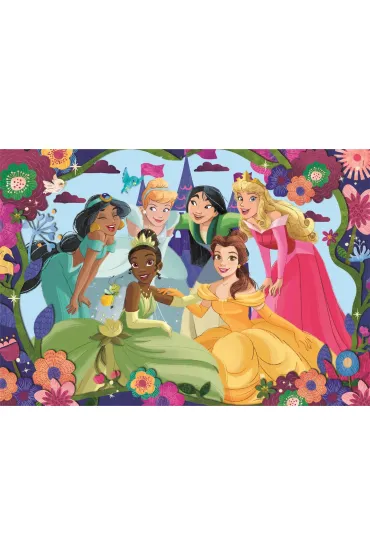 Puzzle 30 el. SuperColor. Disney Princess Clementoni