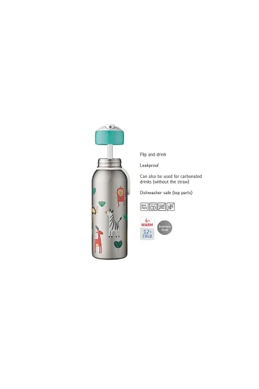 Butelka termiczna flip-up Campus Stitch 107458065403 350 ml