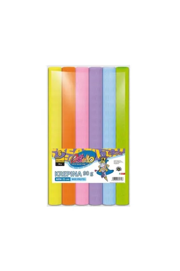 Alfa Pastello Krepina pastel 20x250cm, 90g