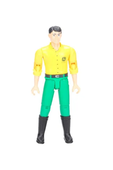 Traktorek John Deere z figurk� ogrodnika