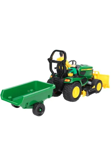 Traktorek John Deere z figurk� ogrodnika