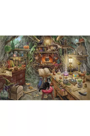 Puzzle 759 el. Kuchnia czarownicy Ravensburger