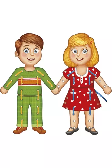 Puzzle Ubieranka Kukuryku