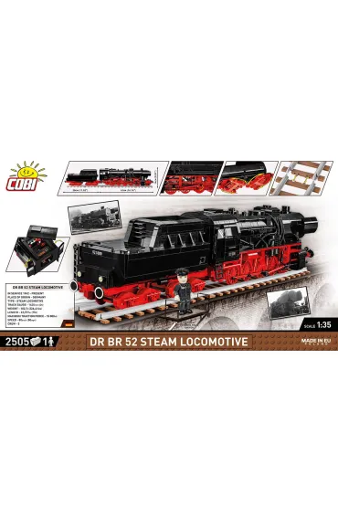 HC DR BR 52 Steam Locomotive