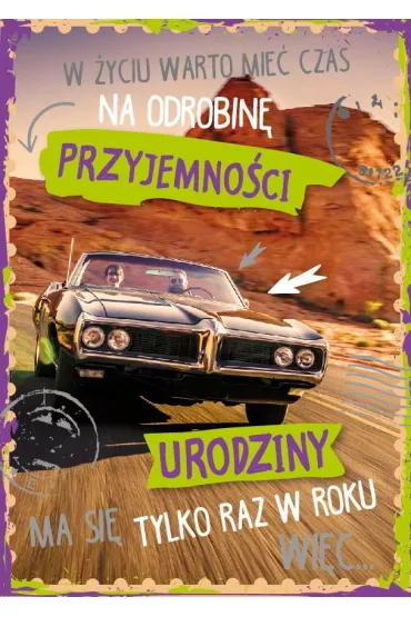 Armin Style Karnet Urodziny GM-451