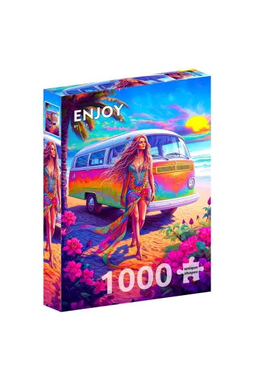 Puzzle 1000 el. Mi�o�� i pok�j Enjoy