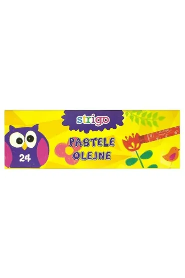 Strigo Pastele olejne 24 szt.