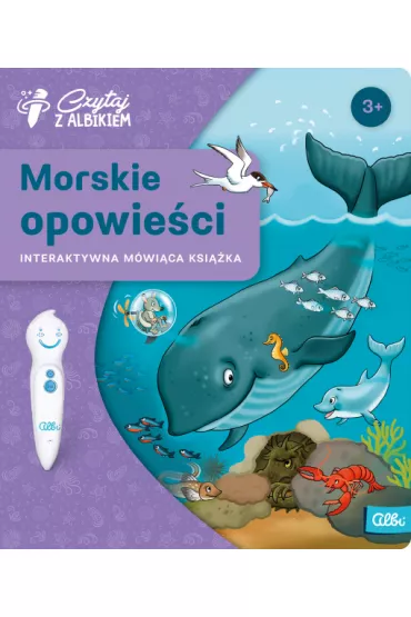Czytaj z Albikiem. Morskie opowie�ci. Interaktywna m�wi�ca ksi��ka - Lucie Krystl�kov�, Monika  Nikodemov�, Petra  Vyhn�lkov�