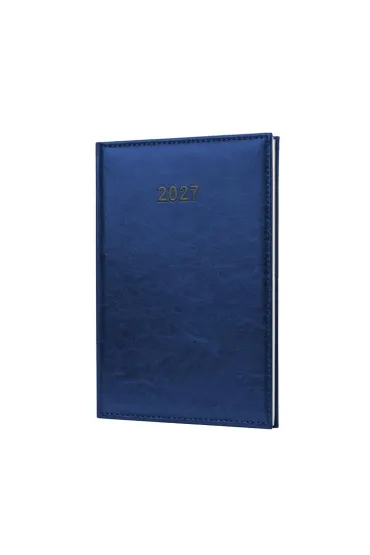 Kalendarz 2027 A4 Agenda Tygodniowy Granatowy
