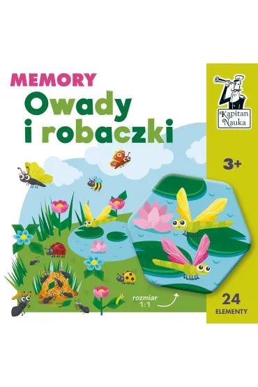 Memory. Owady i robaczki. Kapitan Nauka Edgard - Svetlana  Malysheva