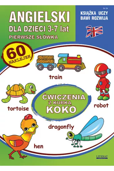 Angielski dla dzieci 24 Pierwsze s��wka 3-7 lat �wiczenia z kurk� Koko - Katarzyna Piechocka-Empel
