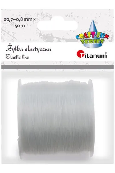 Titanum �y�ka silikonowa elastyczna 0,7-0,8mm 50m