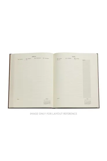 Persian Poetry Kalendarz 2027 Layla tygodniowy