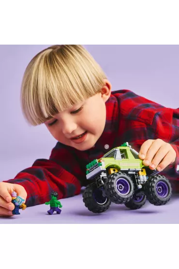 LEGO Marvel Monster truck Hulka kontra Thanos 76312