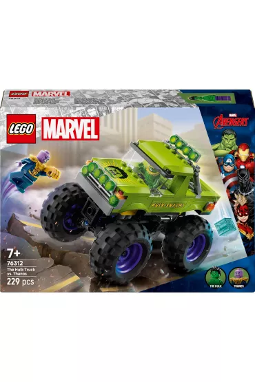 LEGO Marvel Monster truck Hulka kontra Thanos 76312