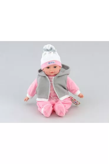 Lalka bobas �piewa i m�wi po polsku 35cm Adar