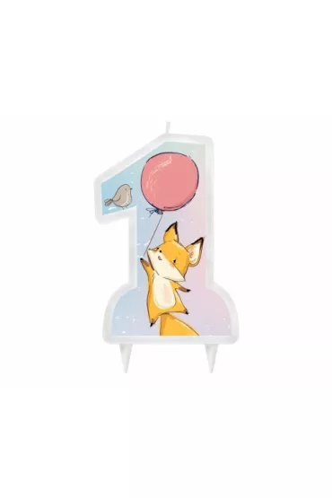 Godan �wieczka urodzinowa Happy Birthday - Lisek