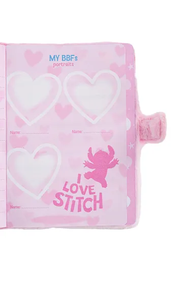 Coolpack, Notes A5/80k. zapi�cie Disney Fluffy Stitch - Pink (99527PTR)