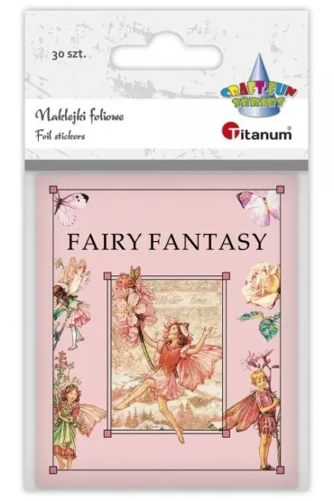 Titanum Naklejki foliowe Fairy Fantasy wr�ki 30 szt