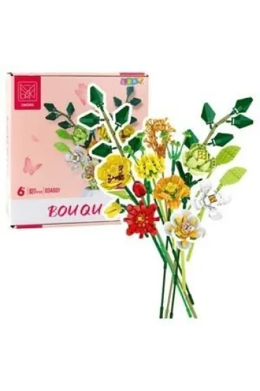 Klocki konstrukcyjne Bukiet Kwiat�w 827el