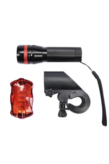 Toya Lampa rowerowa zestaw 88422
