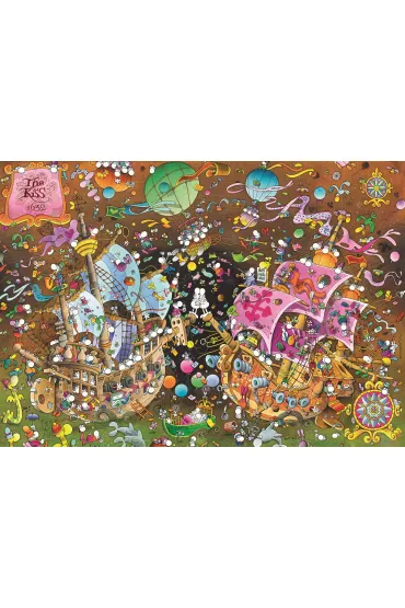 Puzzle 6000 el. Mordillo Poca�unek Clementoni