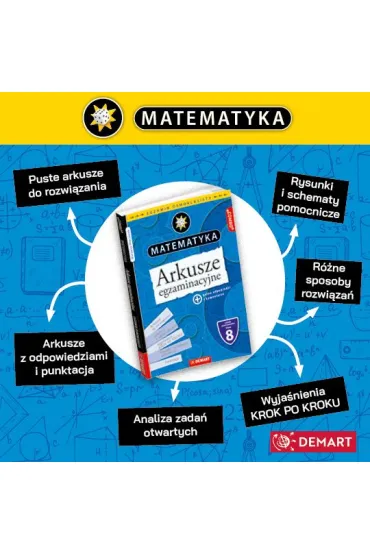 KSIAZECZKA EDUK A4 TESTY OSMOKLASISTY MATEMATYKA - Marzena Wieczorek