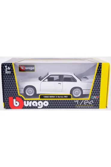 1988 BMW 3 Series M3 white 1:24 BBURAGO