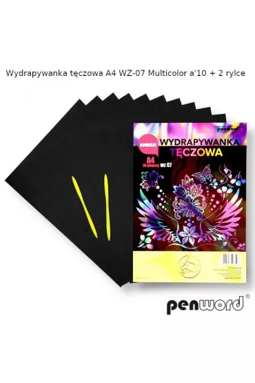 Polsirhurt Wydrapywanka t�czowa A4 multicolor WZ-07