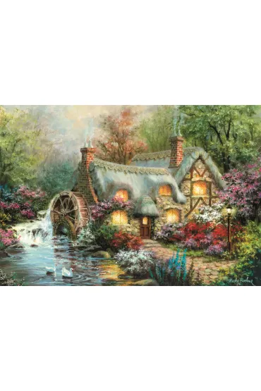 Puzzle 1500 el. Compact Country Retreat Clementoni