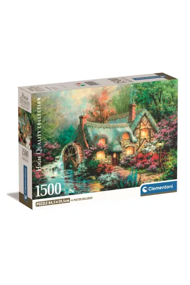 Puzzle 1500 el. Compact Country Retreat Clementoni