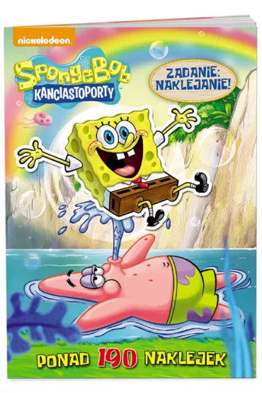 SpongeBob Kanciastoporty. Zadanie: naklejanie! *