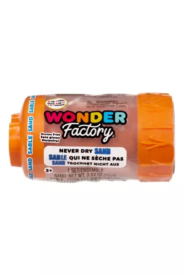 Wonder Factory Never Dry Sand Singles - Orange Mga Entertainment