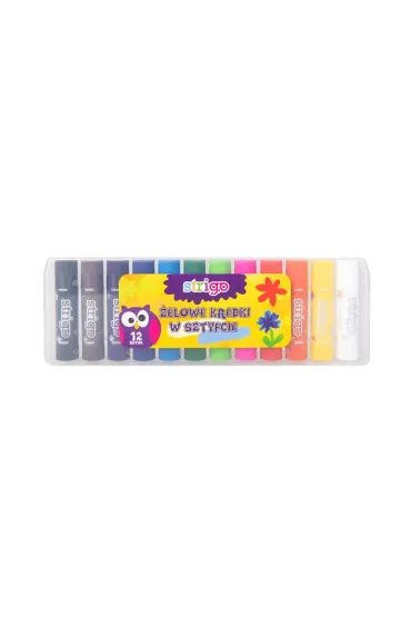 Strigo Kredki �elowe 12 kolor�w