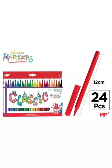 Mp Main Paper Flamastry 24 kolory