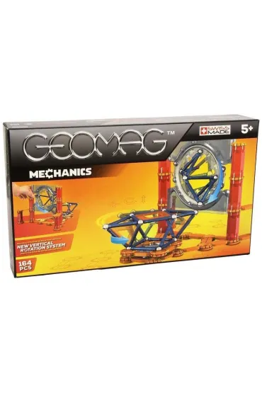 Geomag Mechanics. Klocki magnetyczne. 164 element�w