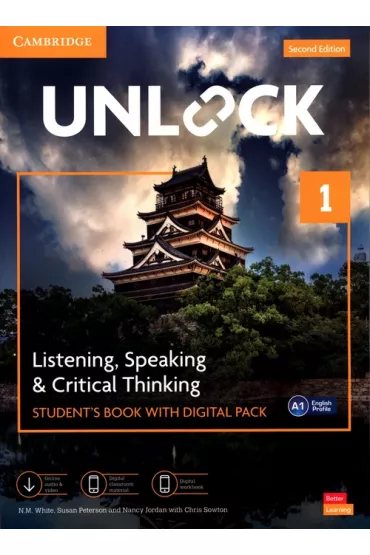 Unlock 1. Listening, Speaking and Critical Thinking. Student's Book with Digital Pack - N. M. White, Chris Sowton, Susan Peterson, Nancy Jordan