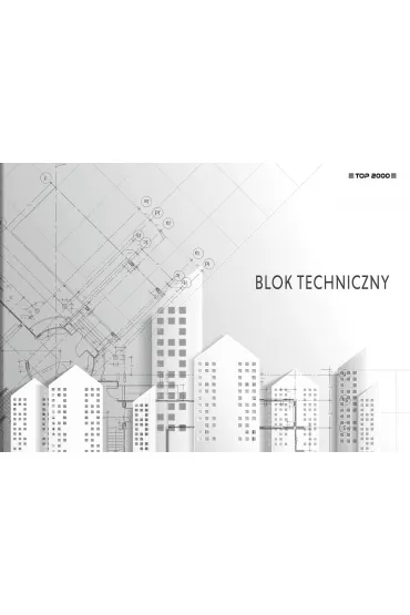 Blok techniczny Top 2000 Basic A4 140g 10 kartek