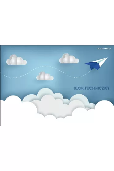 Blok techniczny Top 2000 Basic A4 140g 10 kartek