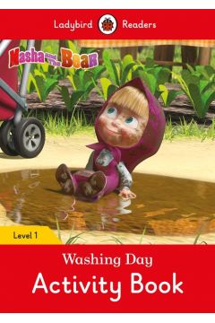 Masha AND the Bear: Washing Day Activity Book - Ladybird Readers Level 1