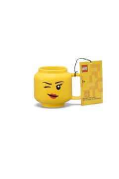 Kubek ceramiczny mała głowa LEGO - Dziewczynka Oczko
