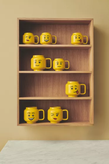 Kubek ceramiczny ma�a g�owa LEGO - Dziewczynka Oczko